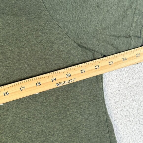 Gustin Mens Short Sleeve Tee T Shirt Green Size XL Workwear Basic Casual Cotton - Picture 8 of 9